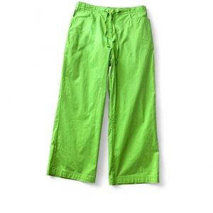 Vintage Vibrant Green Sag Harbor Sport Cropped Pants